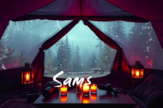 create relaxing rain ambience videos for sleep and meditation