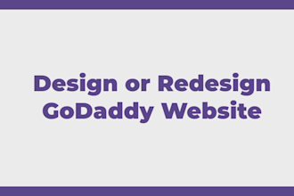 design or redesign the godaddy website
