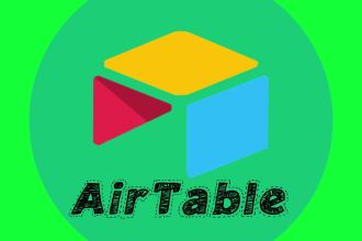 develop a database in airtable and automate and integrate it with softr,glide