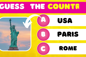 create  quiz, trivia questions youtube videos