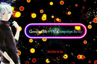 manage and optimize your google ads  PPC campaigns