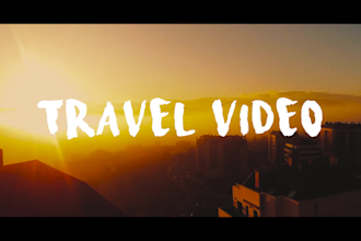 do travel, vlog, family, drone, and cinematic video editing