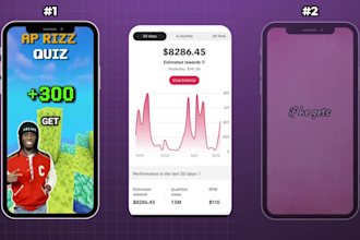 create viral trivia, quiz videos for tiktok and youtube shorts