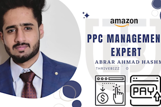 setup manage optimize your amazon PPC advertising campaigns
