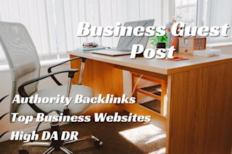 publish business guest post with dofollow SEO backlink
