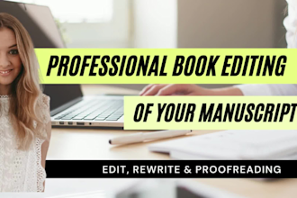 be your professional book editor
