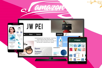 create your amazon storefront design or brand store for fba