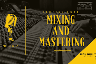 professional master for your song