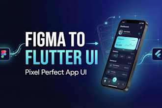 convert figma to flutter UI