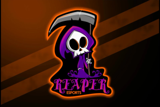 create custom gaming mascot logo for youtube, twitch, and esports brand