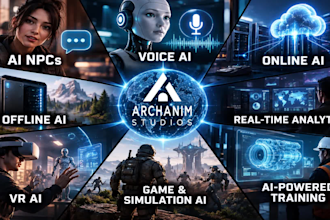 build advanced ai systems for apps, games, and VR