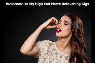 do high end skin beauty retouch with professional way