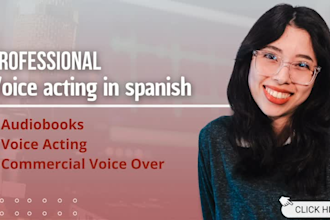 voice acting professional in spanish