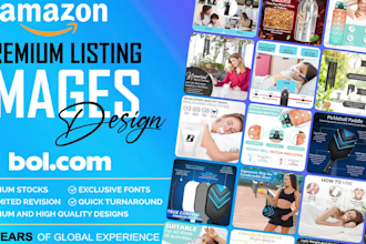 design bol, amazon product listing images, a plus ebc content