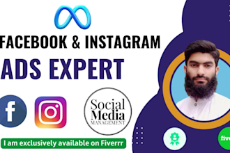 setup and manage facebook, instagram ads and meta business