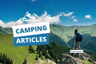 write outdoor camping fishing hunting blog post, article, or website content