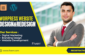 make wordpress website, elementor , brizy pro beaver builder