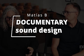 do sound design for your documentary