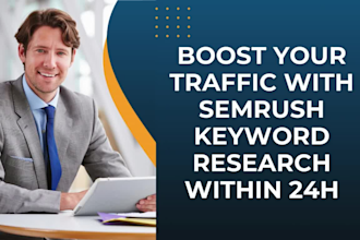 boost your traffic with semrush keyword research within 24h