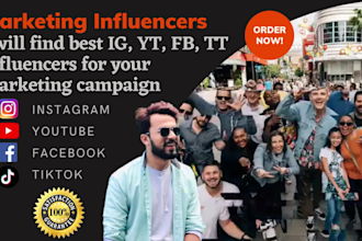 find best influencers for your marketing campaign