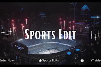 edit sports mixtapes youtube video editing  in HD