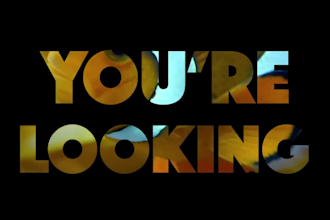 create an animated lyric music video for your song in 24 hours