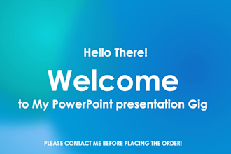 design highly customizable professional powerpoint presentation