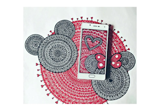 create unique mandala and zentangle designs