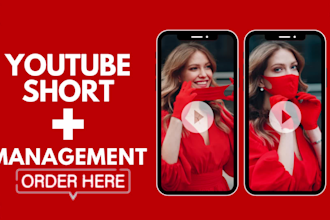 edit viral youtube shorts and manage your channel  growth