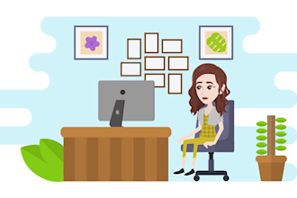 create 2d explainer video and 2d animated marketing or sales video