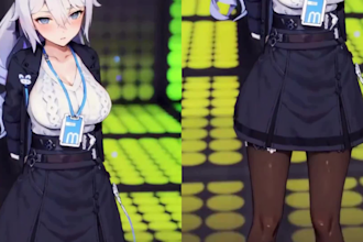 draw and rig vtuber model live2d vtuber model vseeface anime vtuber rigging