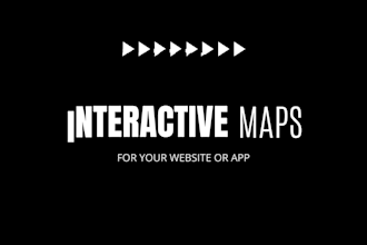 do an interactive map or infographic for your app or website