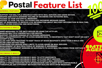 install and config your full mail server with postal server