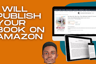 publish your book on amazon KDP