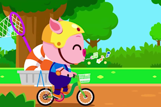 2d nursery rhymes animation for kids