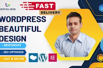 create wordpress website or wordpress beautiful design