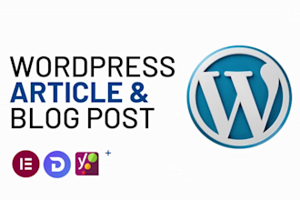 do content upload article posting and blog posts on wordpress
