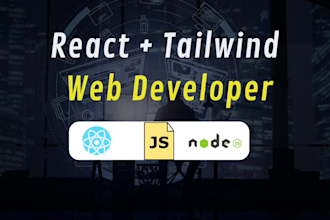 develop web apps, web software using react, nodejs, expressjs and mongodb