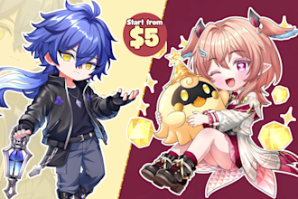 chibi art for you