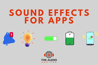 create sound effects for your app