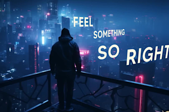 design a custom professional lyric video for your song