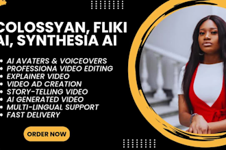 create ai video explainer using runway pika fliki sora kling ai synthesia ai