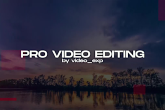 do professional cinematic wedding video editing