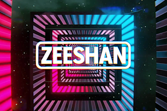 do create a professional vj loop dj visuals