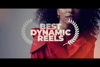 create a professional  cinematic showreel, trailer, or promo