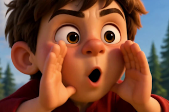 create 3d pixar style ai animation ai storyteling cartoon ai cartoon video