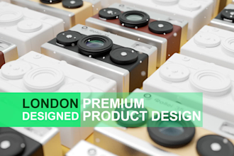 do 3d product modeling and realistic pictures in 4k quality
