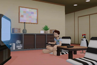 do ps1 psx n64 retro low poly 3d vtuber model character design y2k low poly