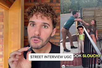 create street interviews for tiktok, instagram, and youtube