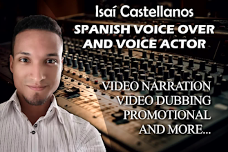 dub, voice over, translate your video to spanish